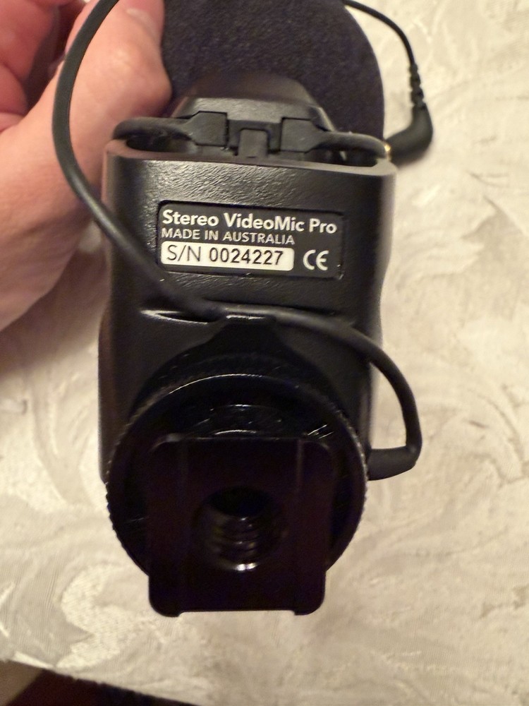 Rode Stereo Videomic PRO Rycote Microphone