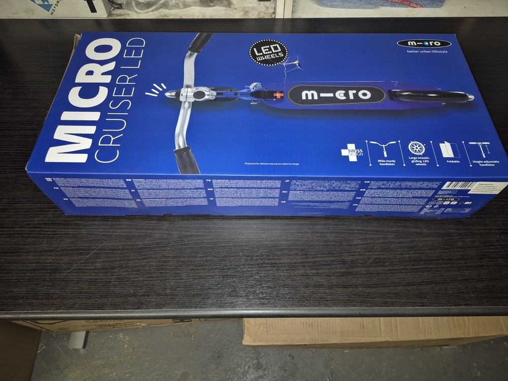 Micro Kickboard Cruiser Led.