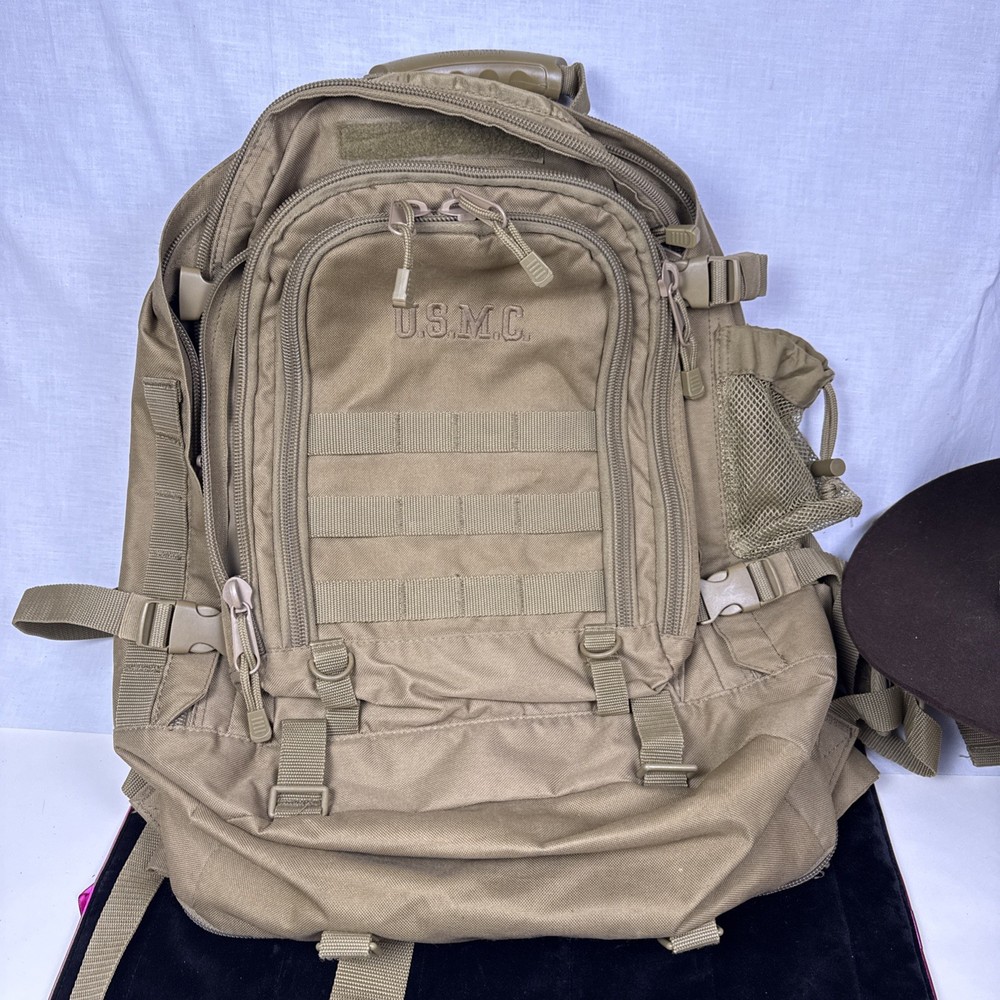 Code Alpha TAC PAC 3-Day Expandable Tactical Backpack USMC Coyote Brown MOLLE