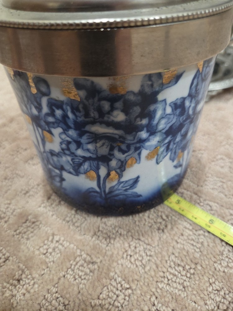 Antique Royal Doulton Biscuit Jar