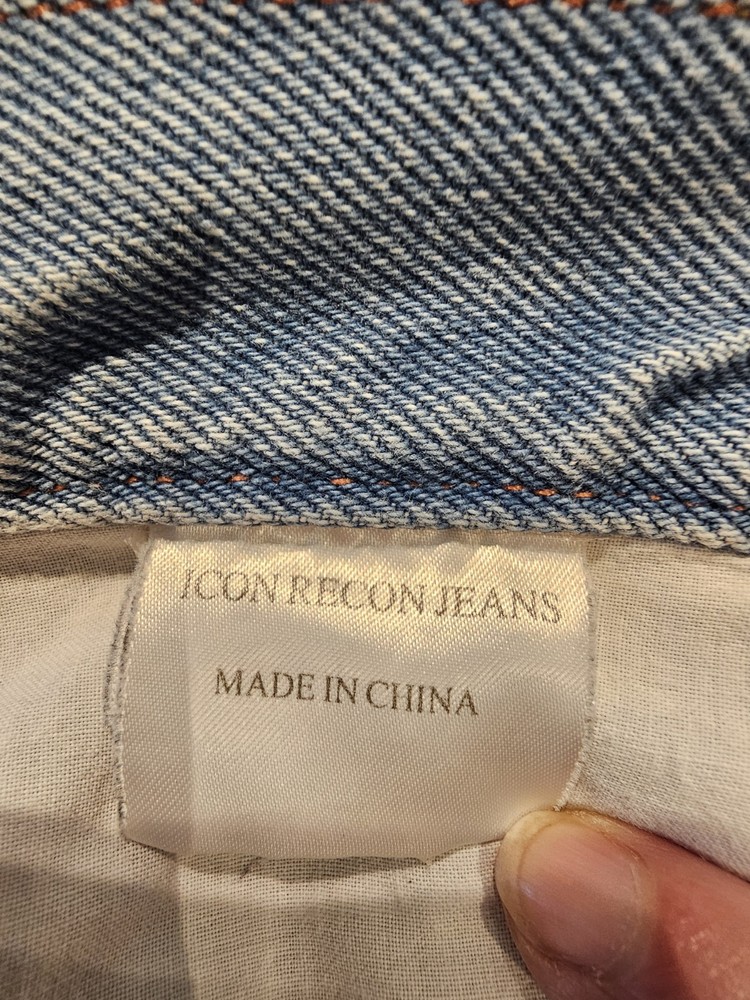 Icon Recon Pants-Asphalt Technologies Light Blue Size 36