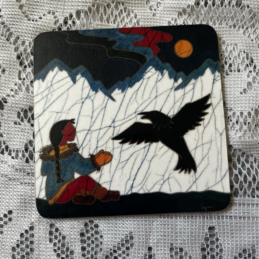Native Art Coaster Set