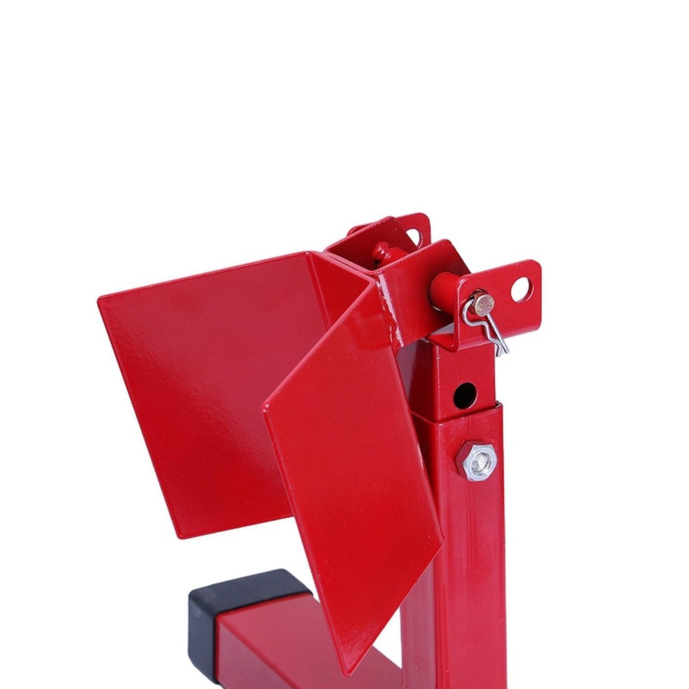 Motorcycle Front Tire Chock Steel Construction Heavy Duty