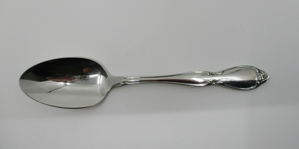 ONEIDA CHATELAINE STAINLESS TEASPOON - 6" 02I