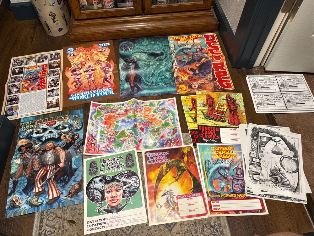 Promo Posters & More - Dungeon Crawl Classics Goodman Games