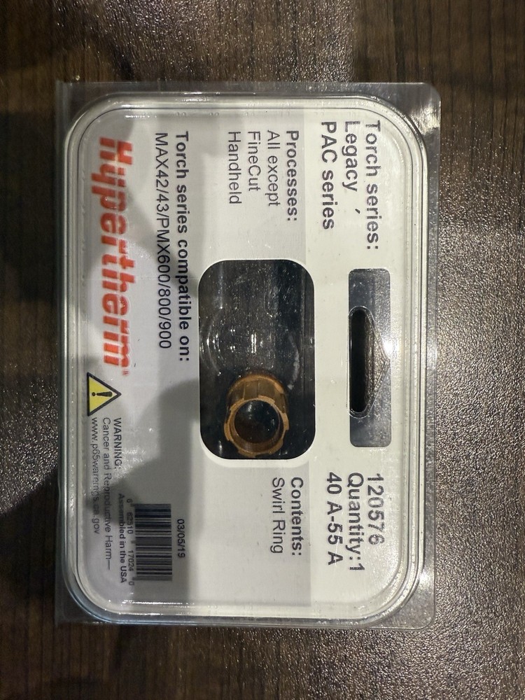 Hypertherm 120576 Swirl Ring