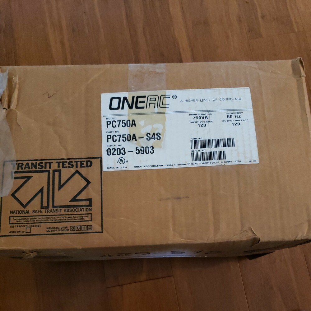 ONEAC POWER SUPPL PC750A
