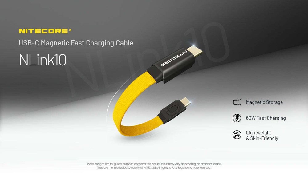 Nitecore NLink10 USB Type-C Charging Cable