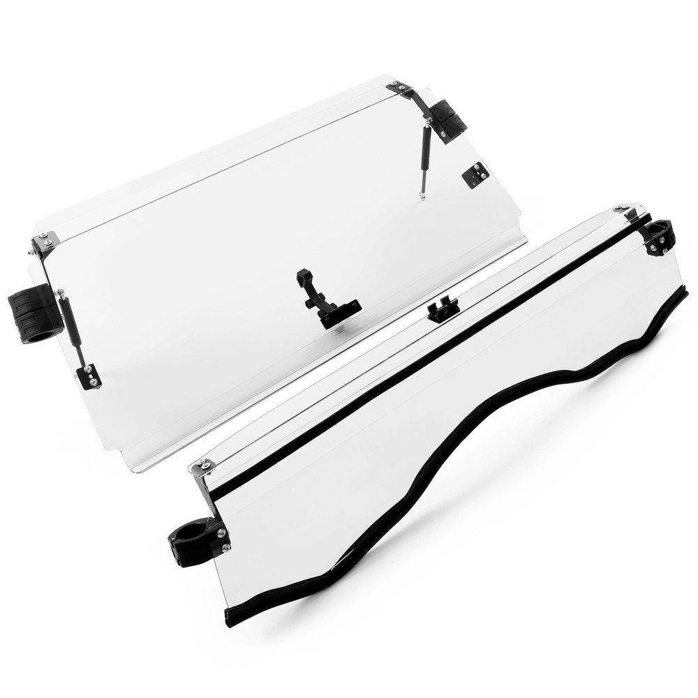 For 2011-2020 Can-Am Commander 800 / 1000/MAX Scratch Resistant Flip Windshield