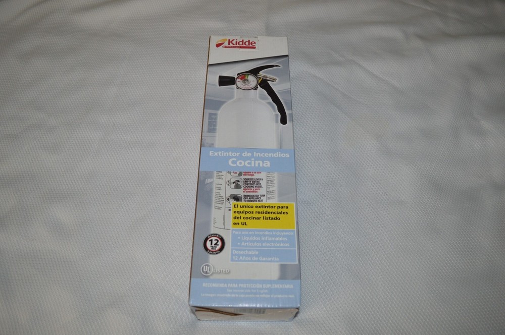 KIDDE ~ KITCHEN FIRE EXTINGUISHER ~ EASY MOUNT BRACKET ~ RESSP ~ DRY CHEMICAL