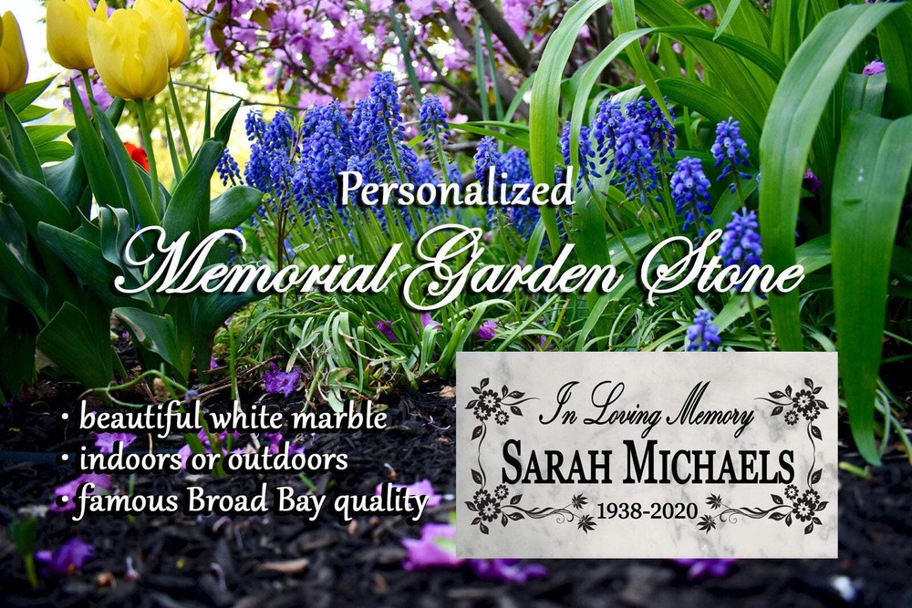 Personalized In Loving Memory Memorial Stone Loved One Remembrance Plaque