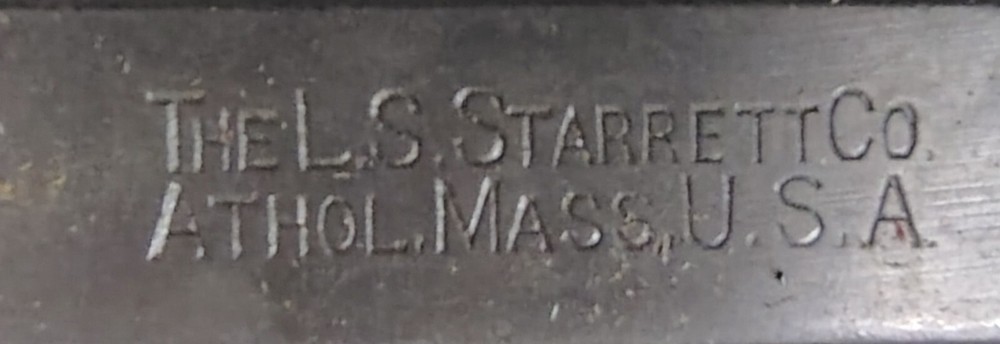 🗽 VINTAGE STARRETT 8" OD CALIPER