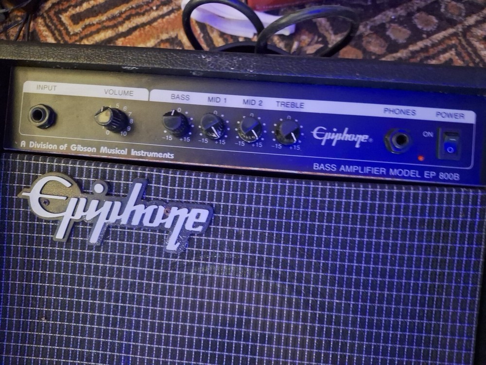 Guitar Amp Epiphone Model Ep 800B