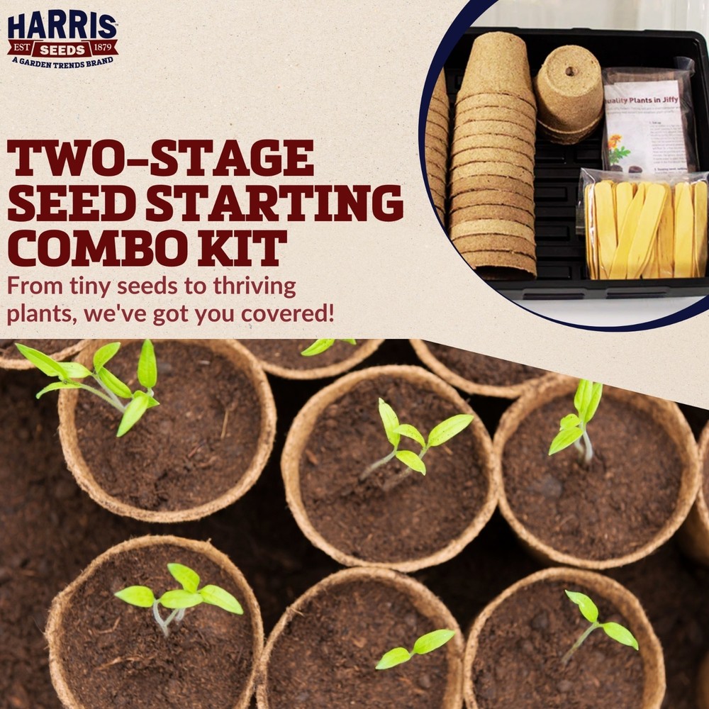 Harris Seeds - Seed Starting Two Stage Combo Kit