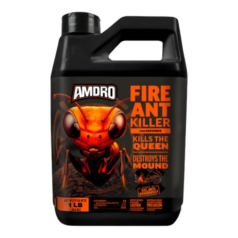 AMDRO Fire Ant Bait Killer Granules Hydramethylnon - 1 Lb.