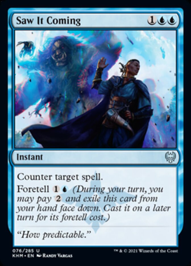 Saw It Coming [Kaldheim] Magic MTG