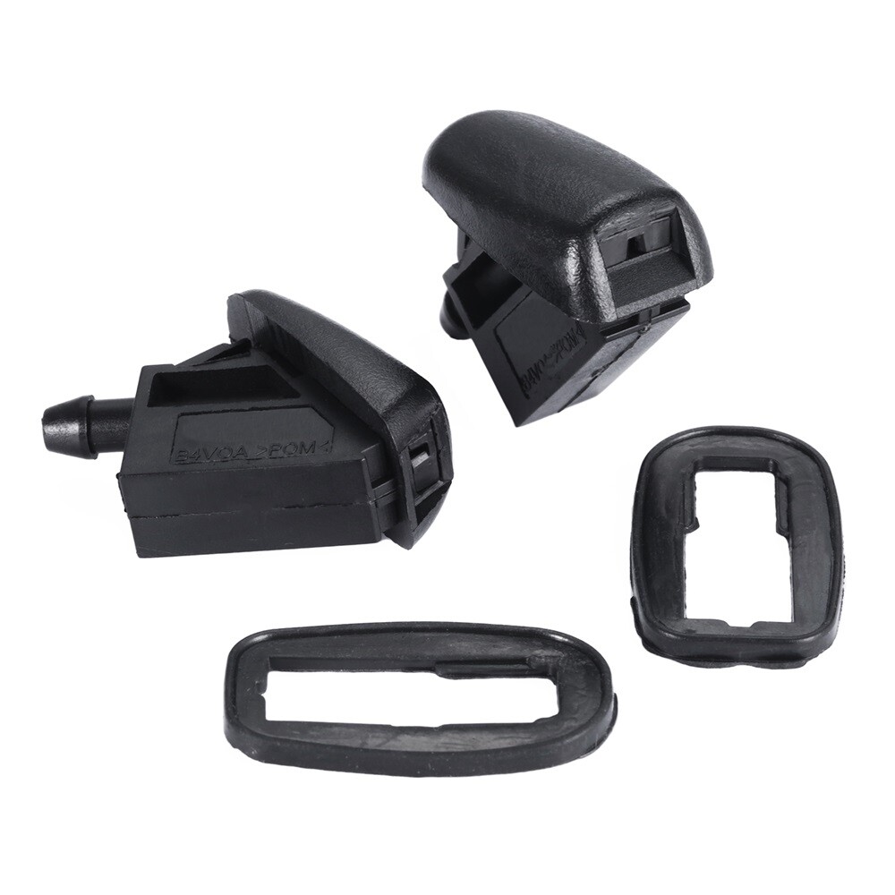 2Pcs Front Windshield Wiper Washer Jet Nozzle For Ford Focus MK 2 2004-2011