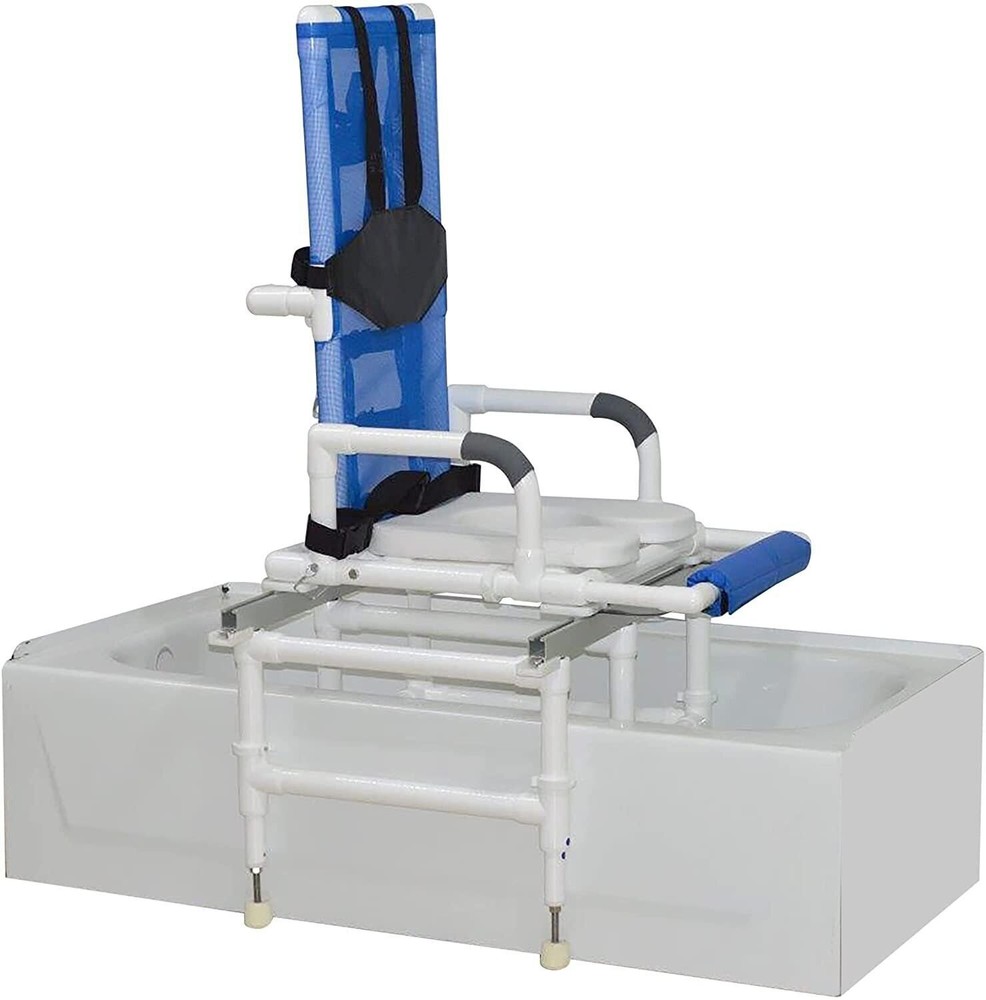 MJM International One Step Locking System Tilt N Space Bathroom Transfer...