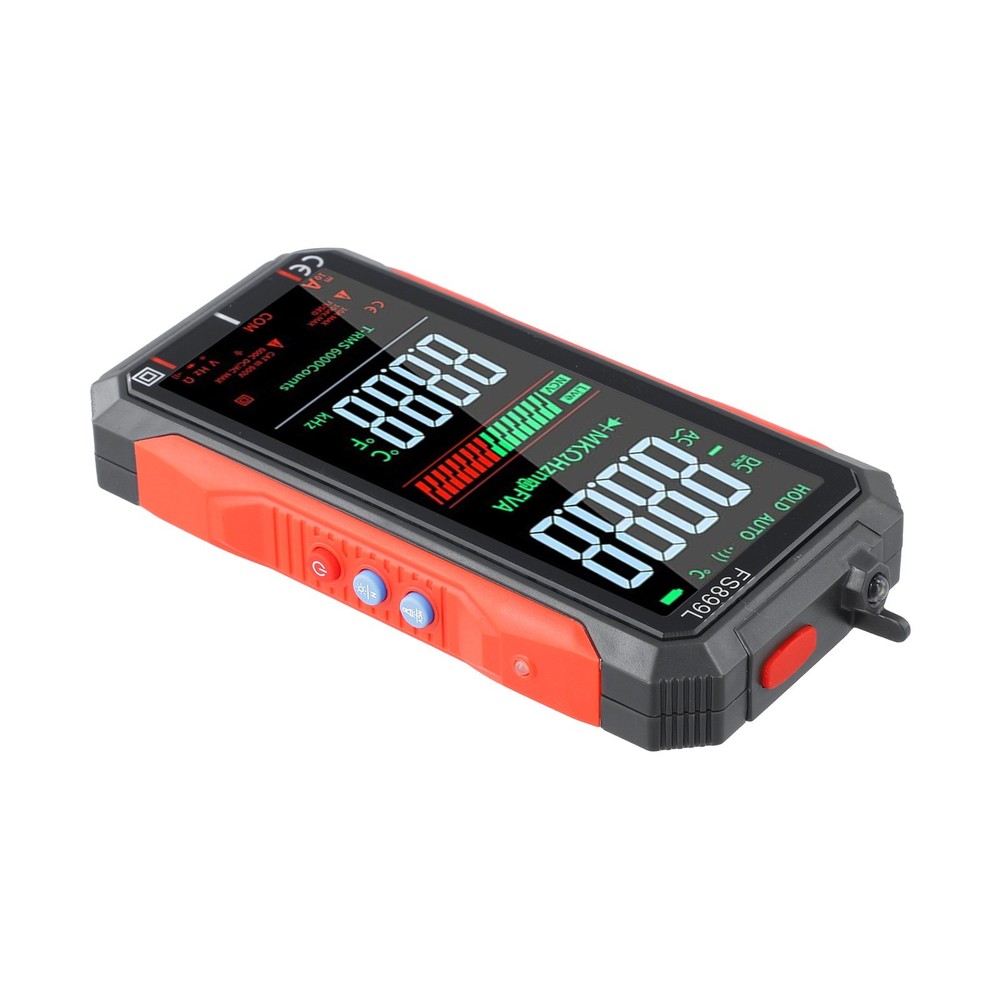 FS899L 6000-Count Multimeter USB Rechargeable Compact Smartphone Style