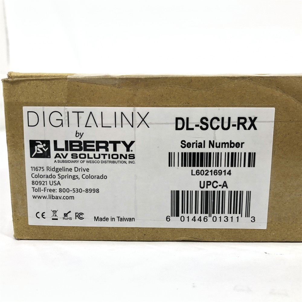 NEW Liberty AV Solutions Digitalinx HDMI/USB Soft Codec Receiver Unit DL-SCU-RX