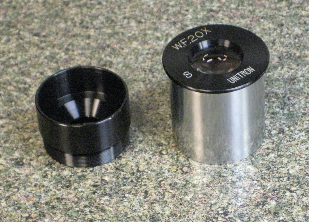 UNITRON WF 20X MICROSCOPE EYEPIECE