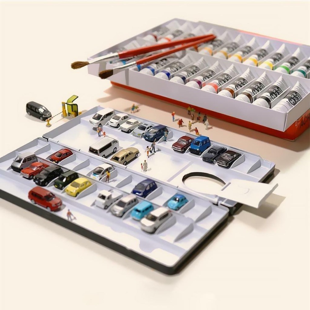 50x Scale Vehicle Car /87 Architecture Scenery