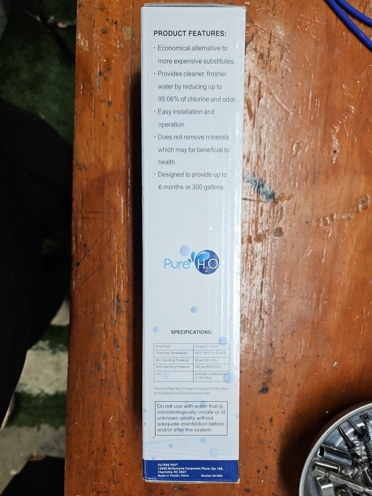 NEW PURE H2O PH21400 REFRIGERATOR REPLACEMENT WATER FILTER LG SAMSUNG