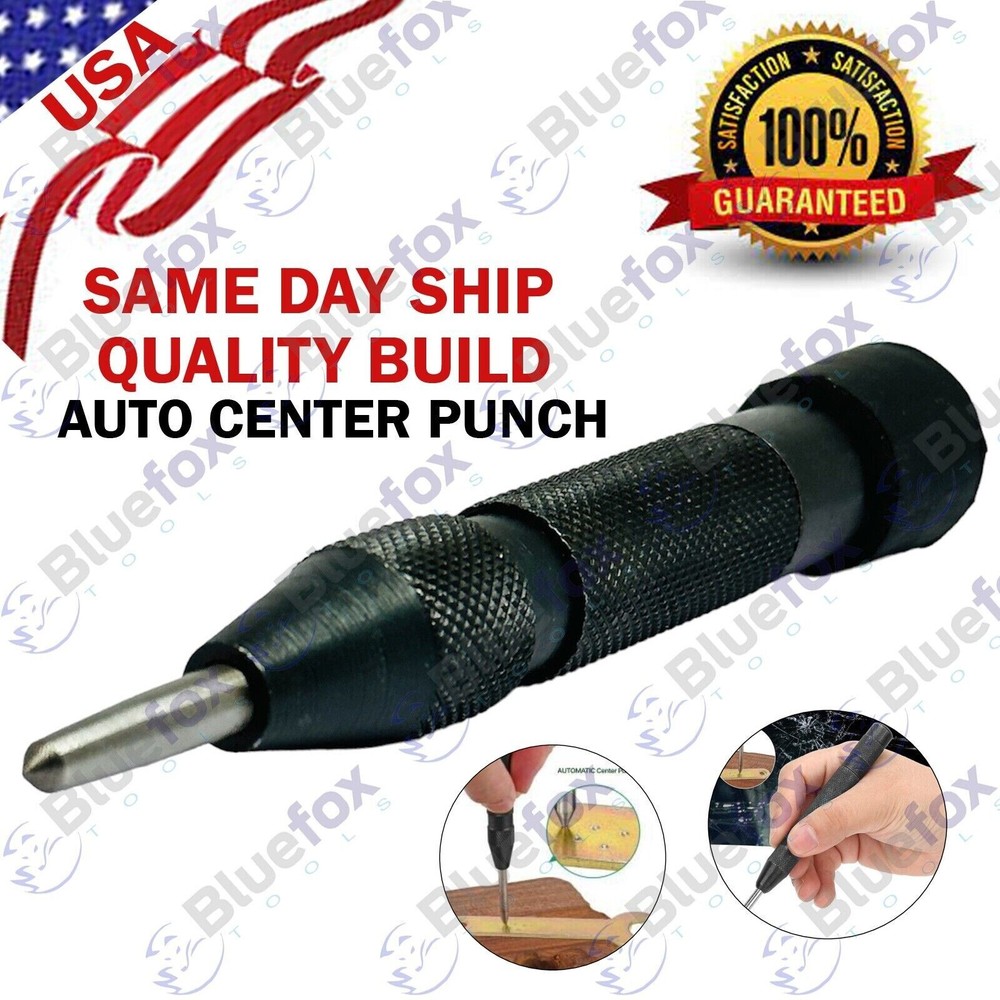 Bluefox Automatic centre Punch/dot Punch/Drill- Heavy Duty- USA