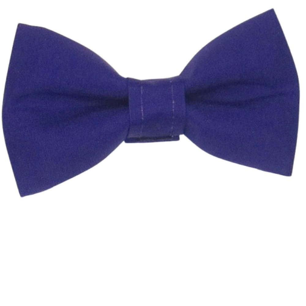Purple Pet Bow Tie or Sailor Bow-4 Sizes Available