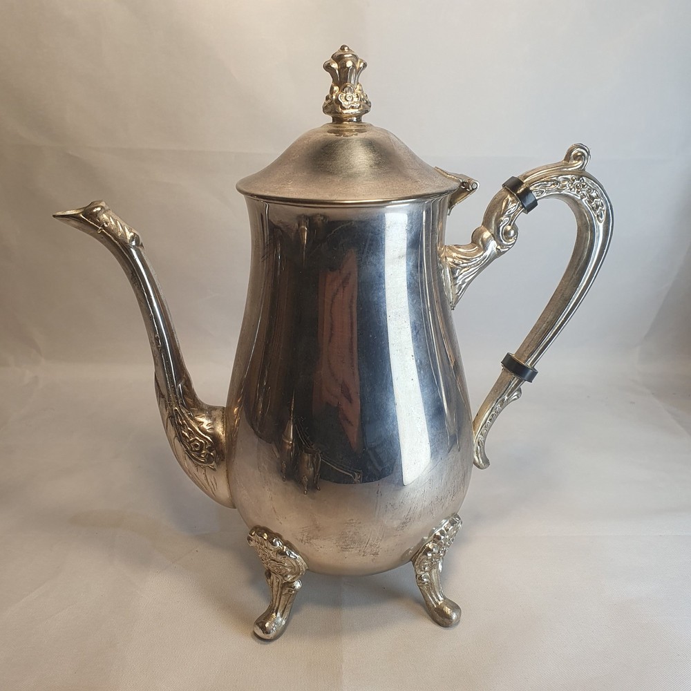Vintage Silver Plated 4 psc Coffee/Tea Set (61)