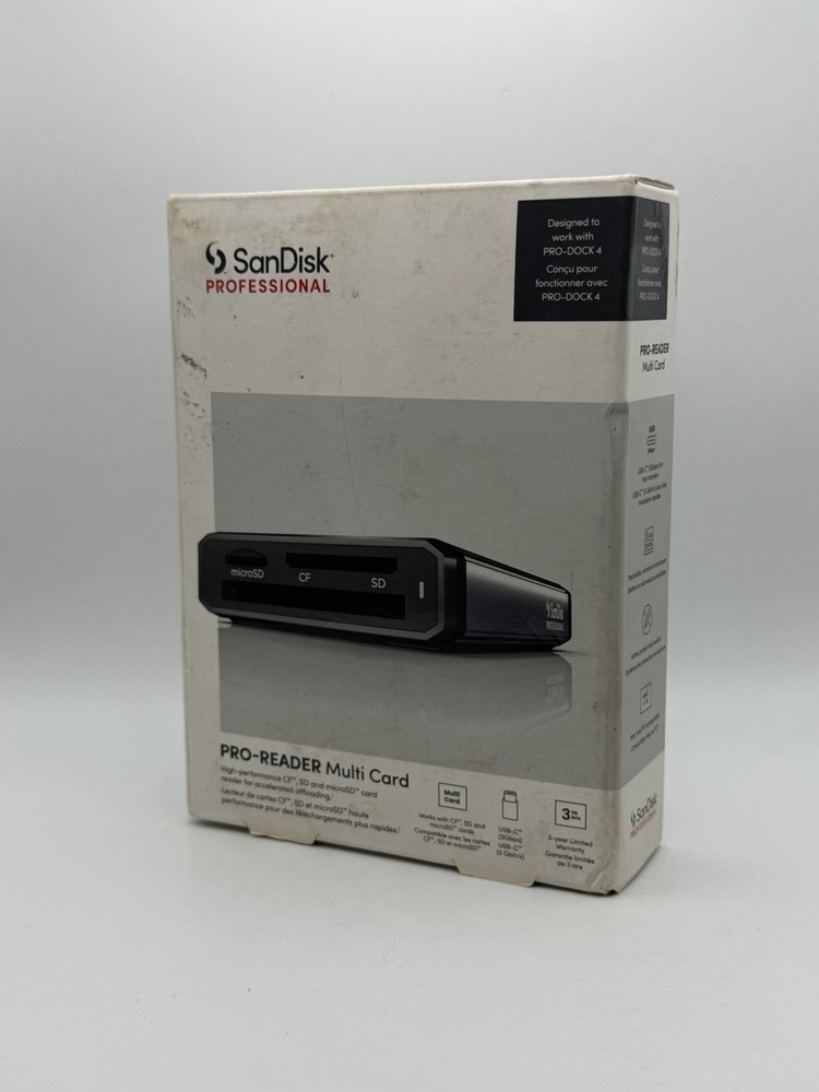 SanDisk Professional PRO READER Multi Card Reader FAST Speed *BRAND NEW / SEALED