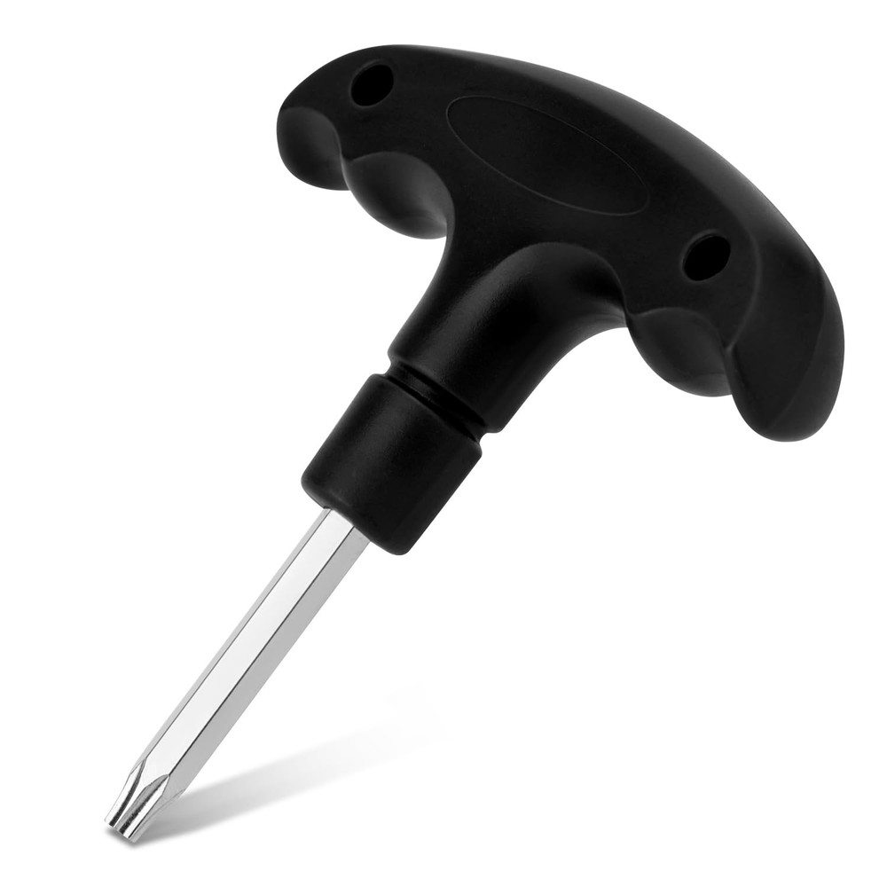 NQEUEPN Adjustable Golf Wrench With Plastic Handle - Stainless Medium, Black