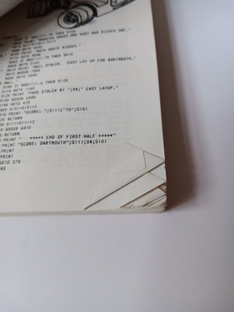 Basic Computer Games Micro Edition Creative Computing Softcover Book 101 Games