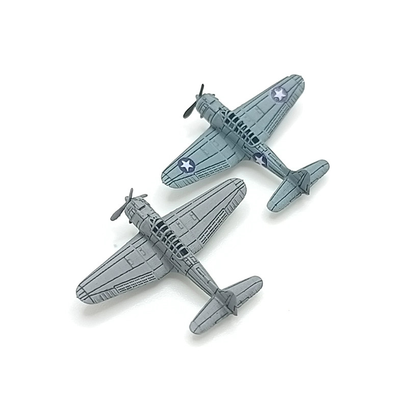 YZ Model YZ-014C 1/700 SBD-3 "Dauntless" carrier-borne dive bomber