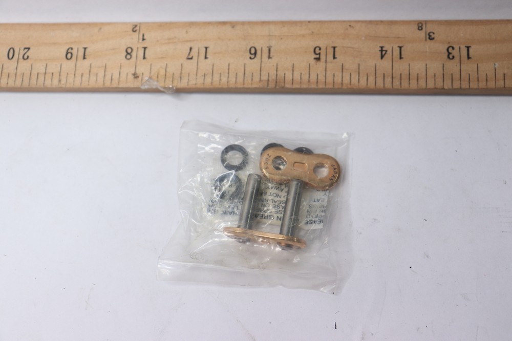 Gold UW-Ring Clip-Type Connecting Link