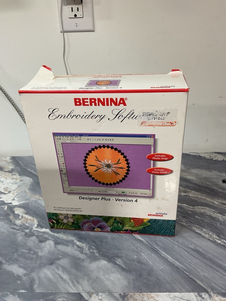 Bernina Embroidery Software CD And Manuals Version 4