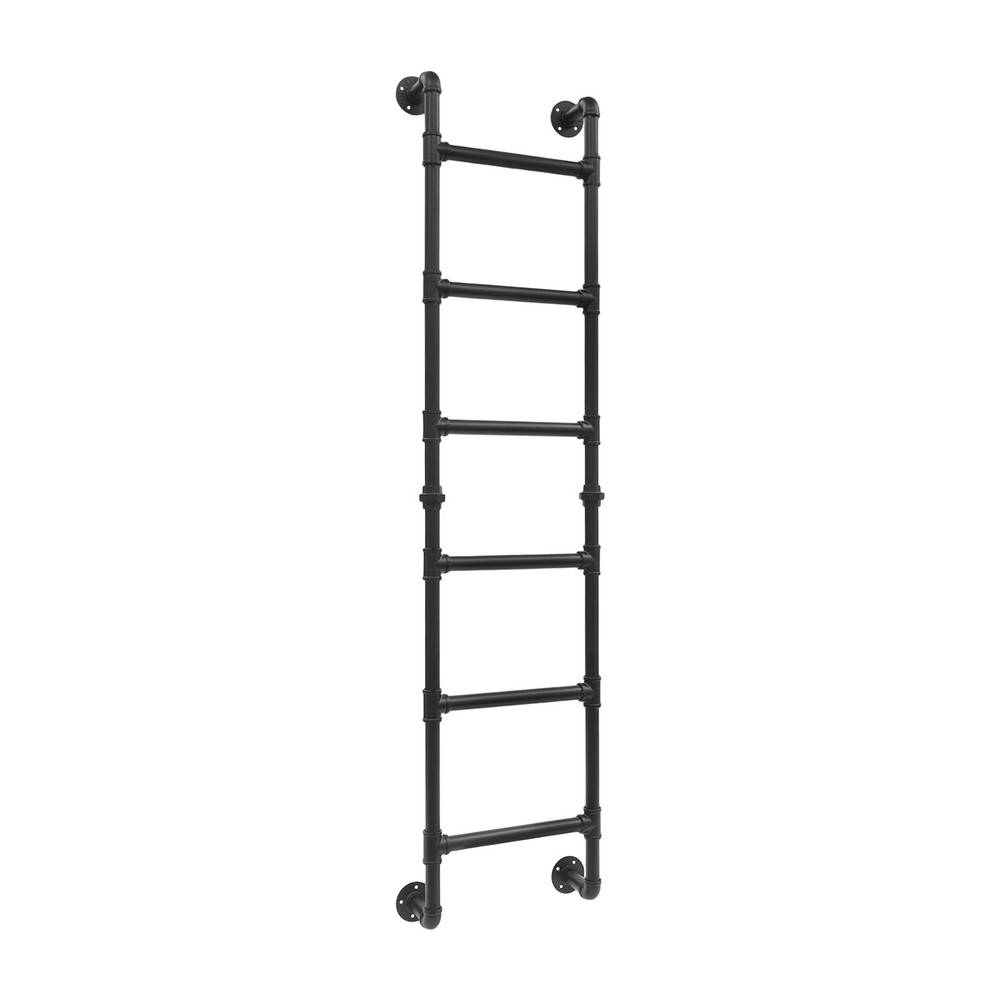 Wall-mounted 6-step Bunk Bed Ladder High Loft Attic Eight Steps Ladders Tool