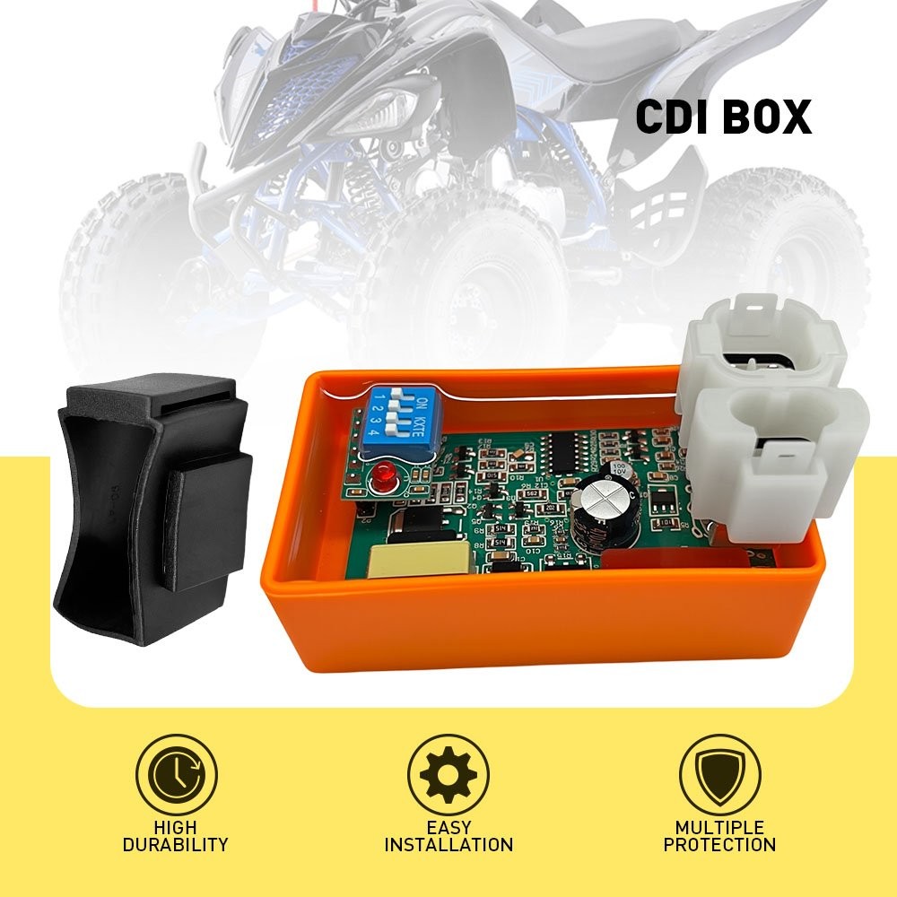 6Pin Adjustable DC CDI Box Replacement For GY6 50cc 125cc 150cc Engine Universal