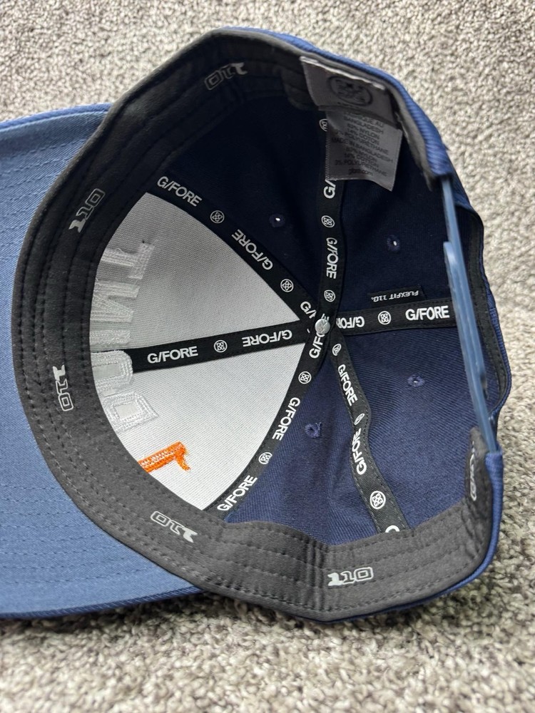 G/Fore Hat Cap Snapback One Size Blue Golf Hat Adjustable 1 Point