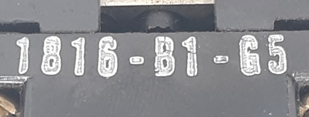 1816-B1-G5 Selector Switch
