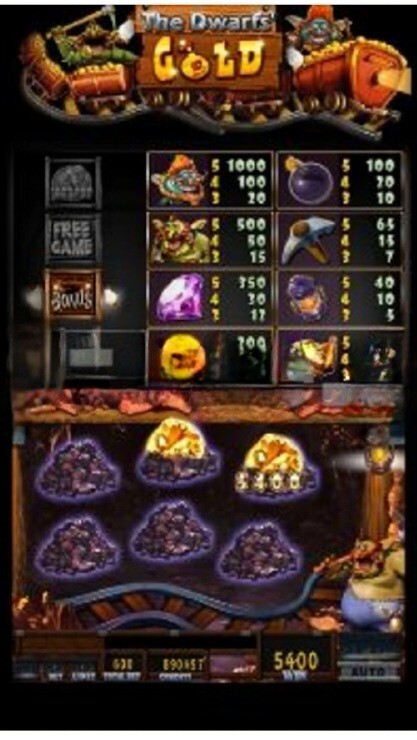 THE DWARFS GOLD VERTICLE