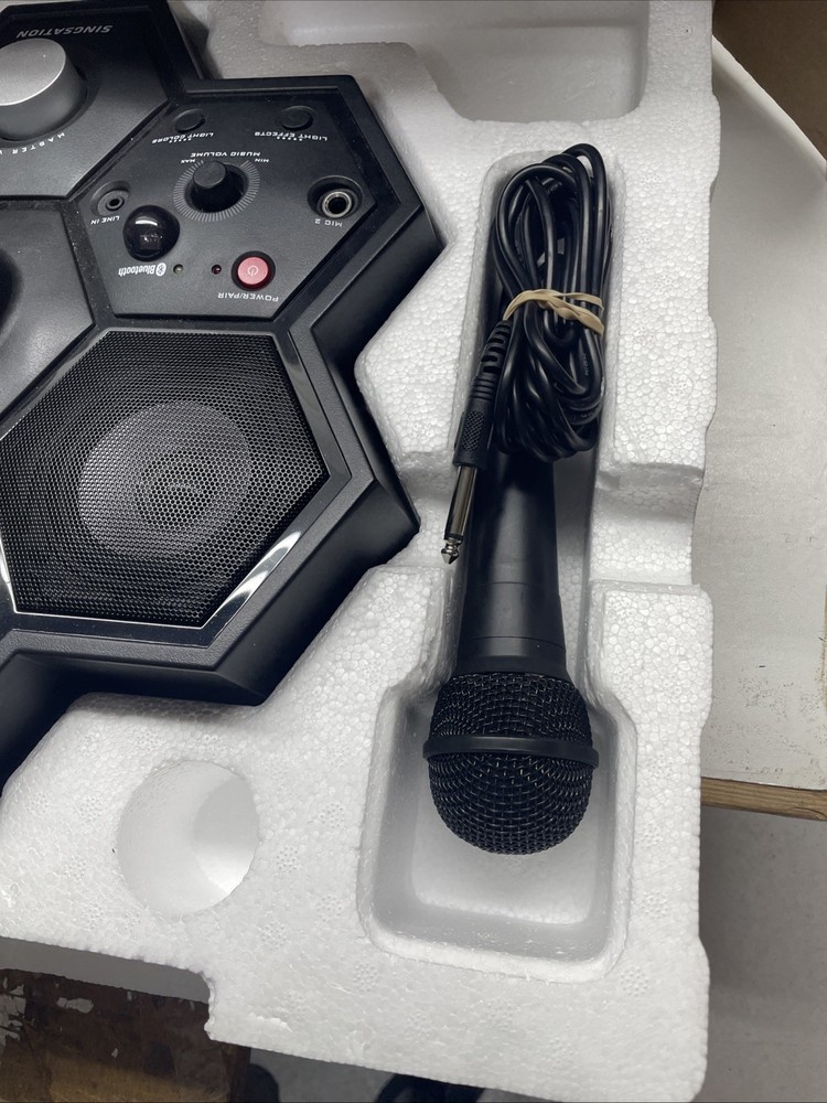 Singsation All-in-One Karaoke System Party Machine with Bluetooth