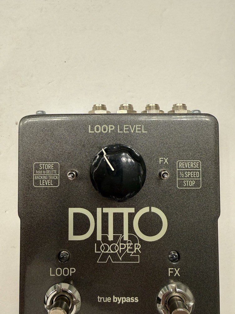 TC Electronic Ditto X2 Looper Loop Sampler True Bypass Guitar Effect Pedal