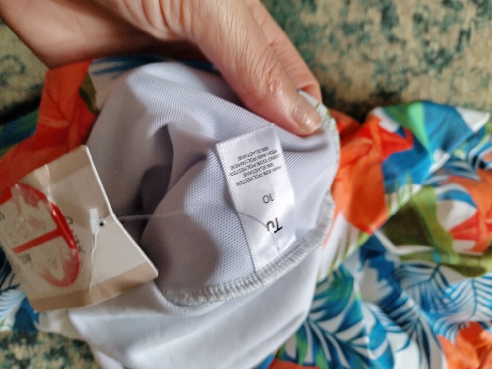 Size 10 swimming costume