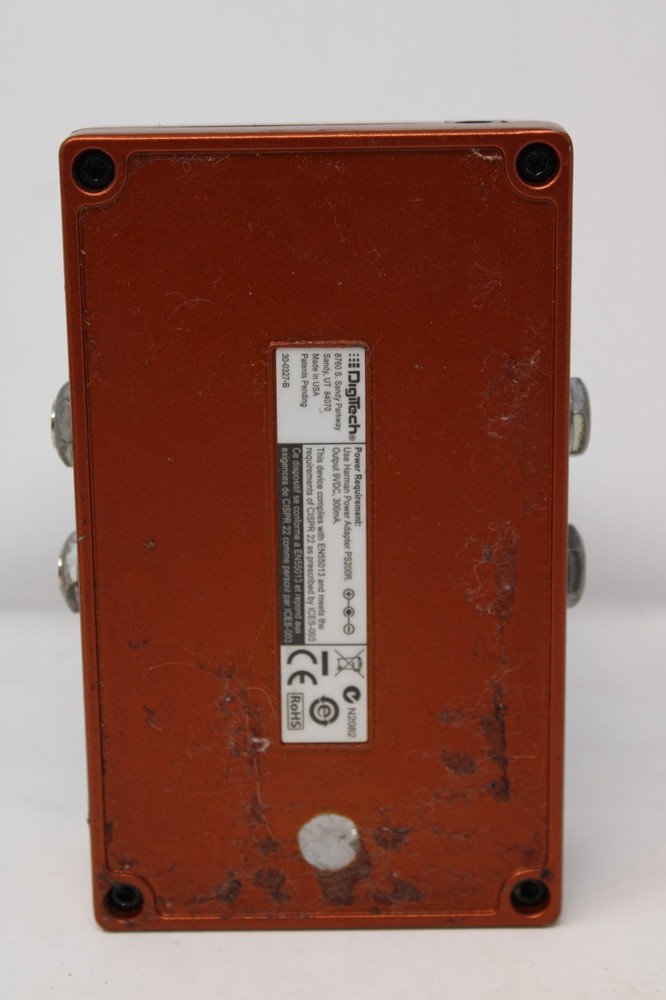 Digitech HardWire DL-8 Delay/Looper Pedal + Box