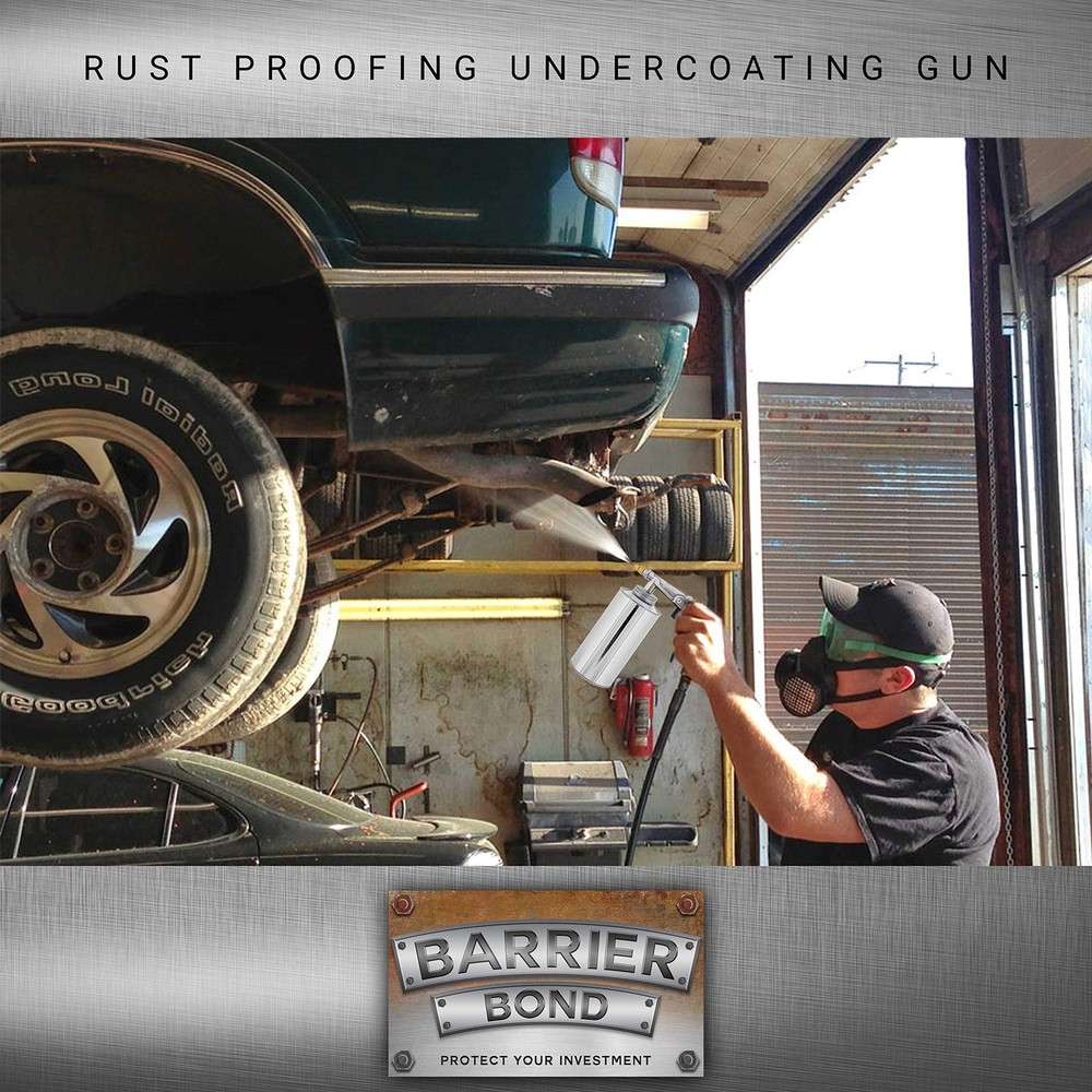 Barrier Bond - No-Drip Rust-Proofing Coating - 1 Gallon Container Of Rust