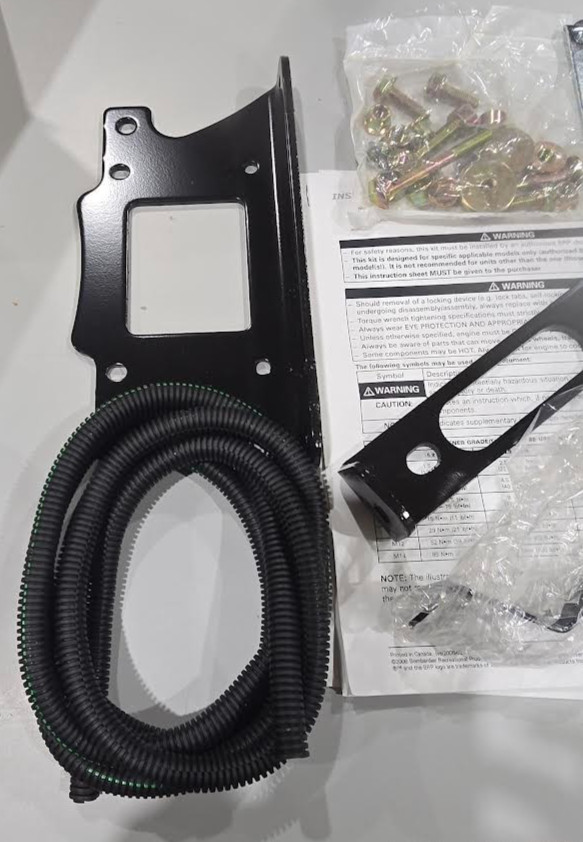 BRP WINCH MOUNTING KIT 715001416