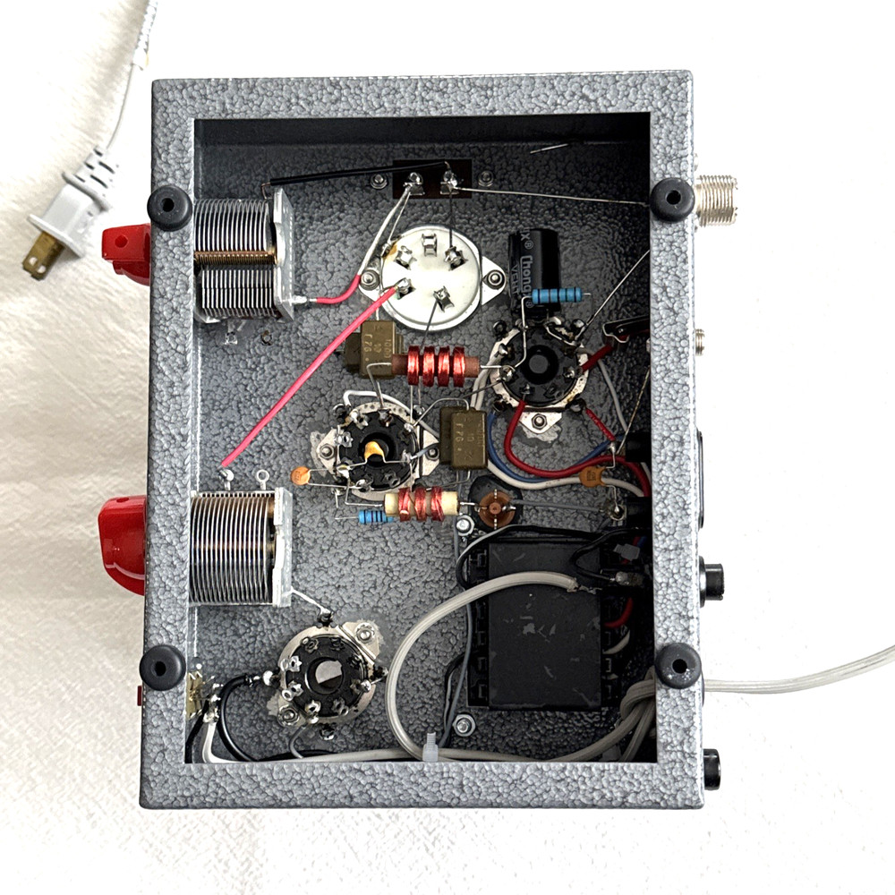 AMECO® AC-1 CW transmitter-FINISHED REPLICA for 40m RED Knobs