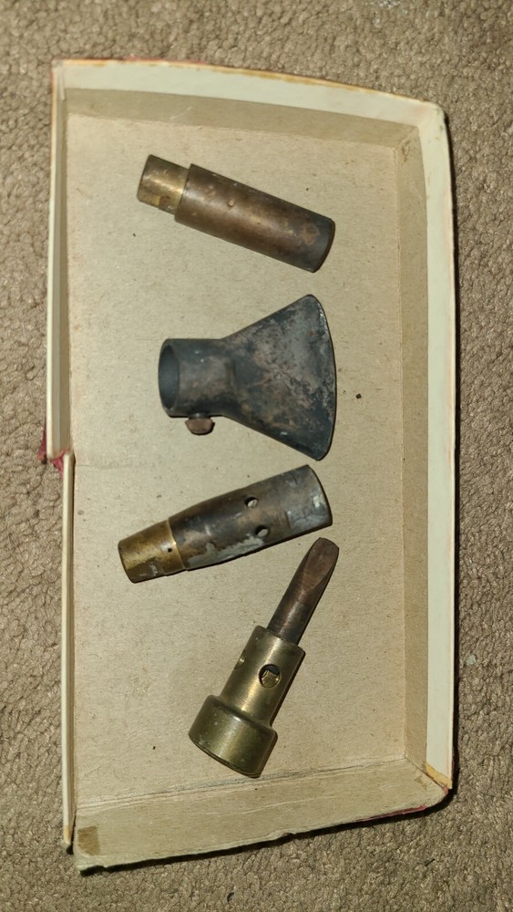 Vintage Benzomatic Torch With Tips In Original Box 177