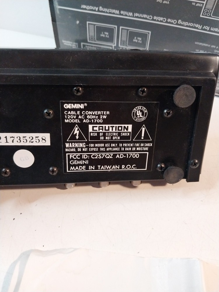 Gemini 47 Channel Converter AD1700